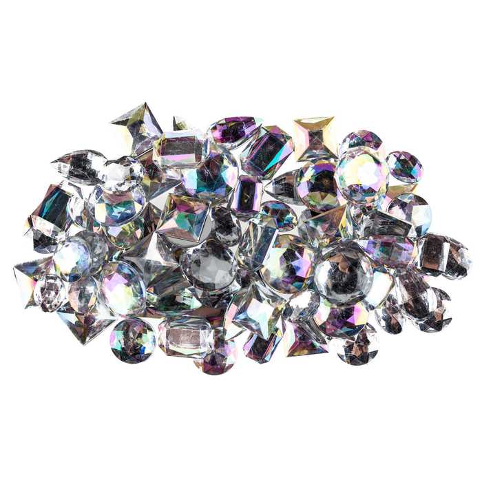 Assorted Crystal AB Acrylic Stones Hobby Lobby 292862